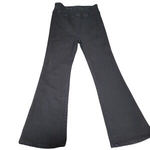 FRAME Women's Black Flare jeggings Sheen Noir Size‎ 1